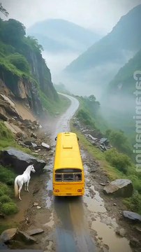 How mountain slide on road #animals #firebrigade😱 #facebookviral #jalpari #foryouシ #BunnyAdventure #trend #amazingfacts #animation #indian #bestoftheday #trending #explore #cartoon #Amazing #shorts #AI #duck #animals @follwer @Highlights @every