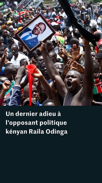 Au Kenya, un dernier adieu à l’opposant Raila Odinga