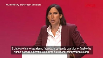 L'attacco di Schlein: «Libertà e democrazia a rischio con destra al governo»