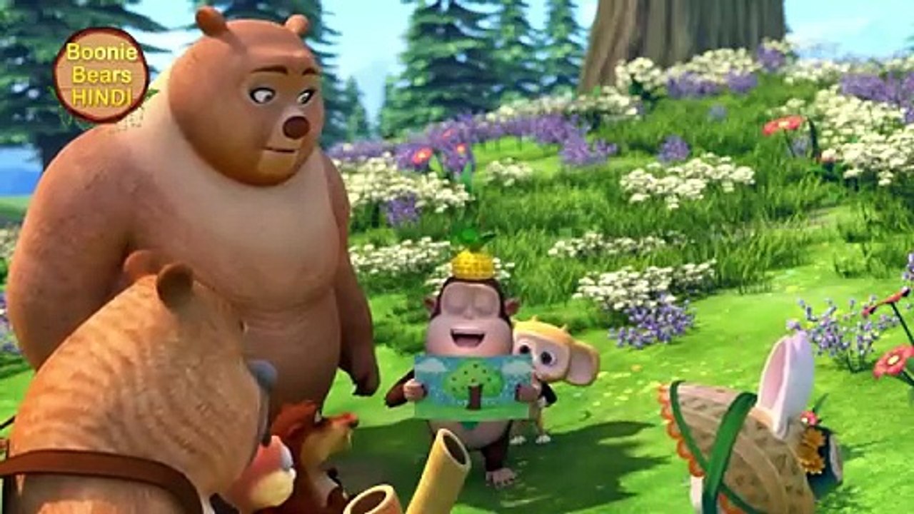 बड़े ने बनाई पेंटिंग _ Bablu Dablu Cubs 4 Funny Episode In Hindi Big Magic _ Boonie Bears Hindi(360P)