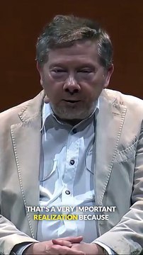 Eckhart Tolle on Sensing the Power of Now -