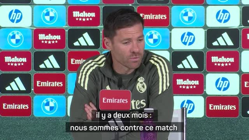 Real Madrid : Villarreal-Barça à Miami, "ça fausse le championnat" dénonce Xabi Alonso