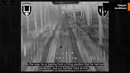 Ukrainian drone strike eliminates Russian TOS-1 Solntsepek system in Lyman