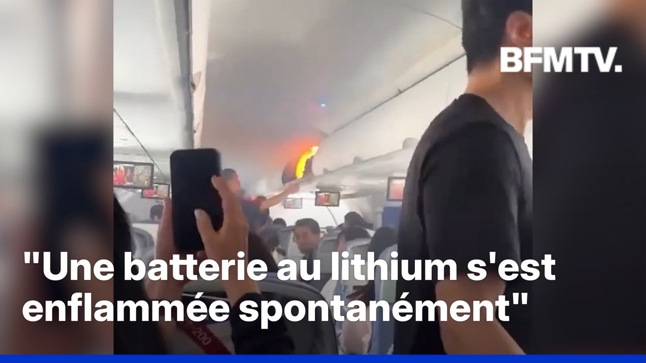 Un avion d'Air China dérouté après l'incendie d'une batterie dans un bagage en cabine