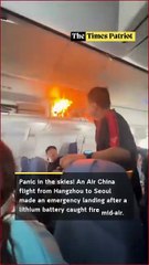 Mid-Air Panic: Air China Flight Makes Emergency Landing After Battery Fire Erupts in Cabin