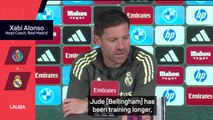 'We need him' - Xabi Alonso waiting for Jude Bellingham's return