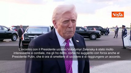 Trump: Kiev e Mosca si fermino dove sono. Confini territoriali sono stati definiti dalla guerra