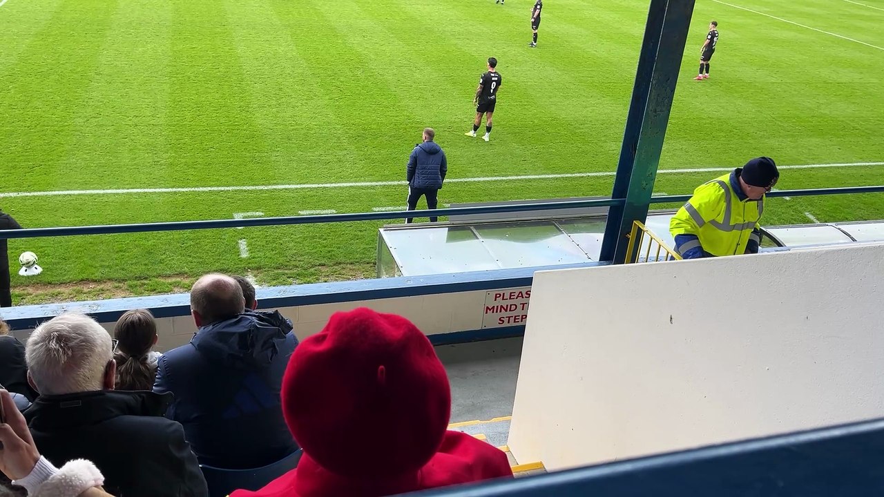 First minute of Michael O'Connor's life as Irish League manager with Glenavon