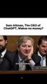 Sam Altman makes no money 💰 #wealthmindset #successmindset