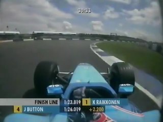F1 – Jenson Button (Benetton Renault V10) Onboard – Great Britain 2001