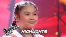 The Voice Kids Philippines: Ahlia Encinares, BETERANO sa galawan at kantahan! | Highlights