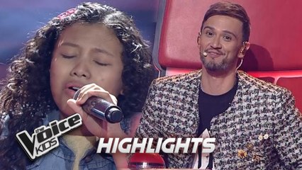 The Voice Kids: Zendrea Flores, pinalabas ang fatherly instinct ni Coach Billy! | Highlights