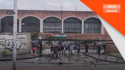 Protes berhampiran kedutaan AS di Bogota bertukar ganas