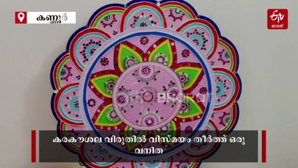 കരകൗശല വസ്‌തുക്കളുടെ അത്ഭുത ലോകം; വീട് 'ആർട്ട് ഗാലറി' ആക്കി ഈ കലാകാരി