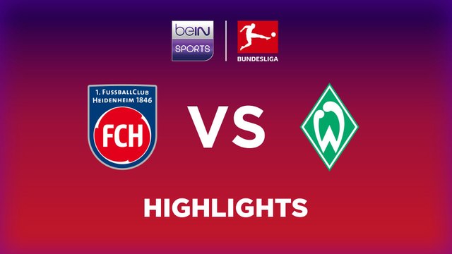 Highlights_1. FC Heidenheim 1846 vs. SV Werder Bremen_Matchday 07_ACT