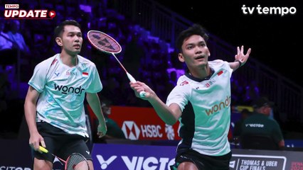 Fajar / Fikri Lolos ke Final Denmark Open 2025