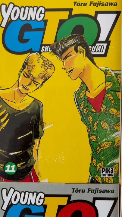 Mangathèque Tour 📚 Les tomes 11 à 20 de Young GTO (À lire absolumeeent)