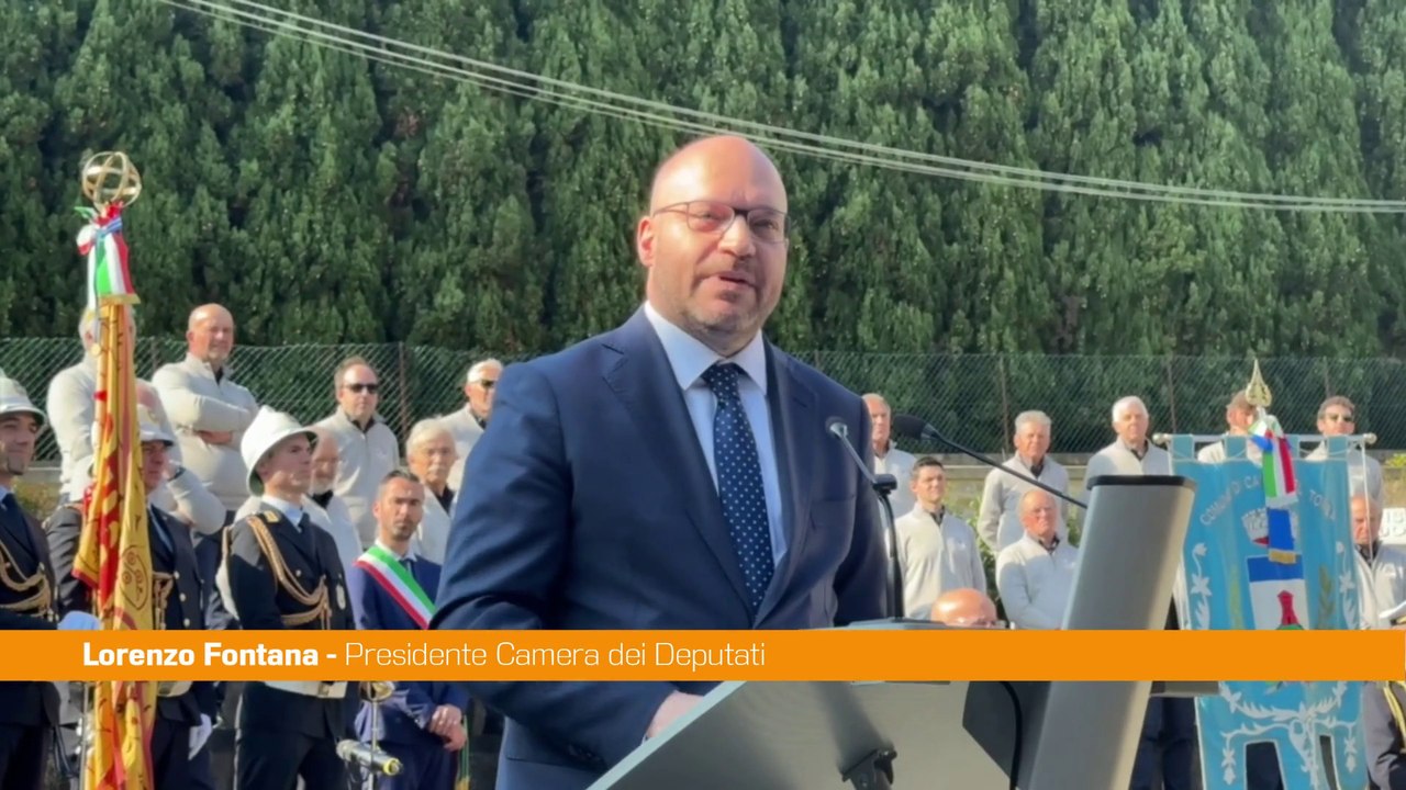 Fontana "Libertà e democrazia non sono scontate, vanno difese"