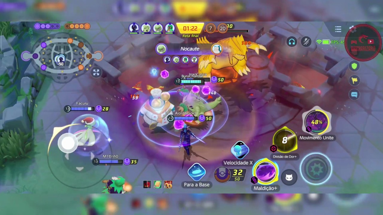 Groudon ME PEGOU DE SURPRESA! 😱|  Pokémon UNITE Trevenant Gameplay