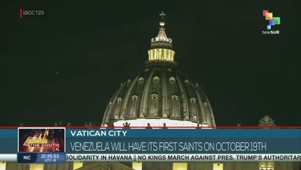 Vatican City | Venezuela will have its first saints on October 19th