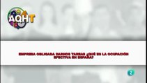 EMPRESA OBLIGADA DARNOS TAREAS  ¿QUÉ ES LA OCUPACION EFECTIVA EN ESPAÑA?