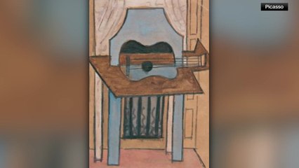 피카소 '기타가 있는 정물화' 전시 운송 도중 사라져...스페인 수사 착수 / YTN