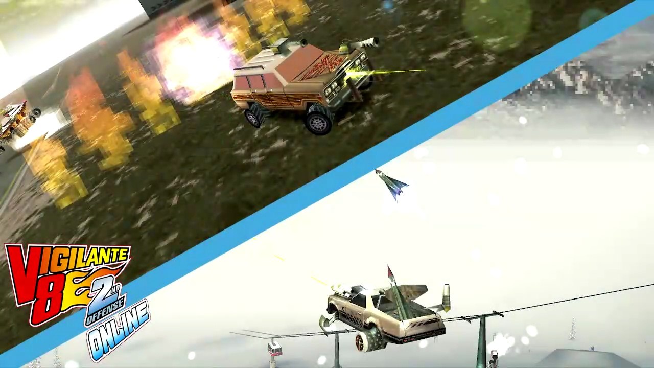 Vigilante 8 - 2nd Offense Online - Multiplayer #143 - 6 Players