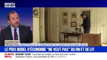 Propos du prix Nobel d'économie 2025: pour Sébastien Chenu, vice-président du RN, Philippe Aghion 