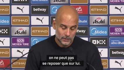 Man. City - Guardiola : "On ne peut pas se reposer que sur Haaland..."