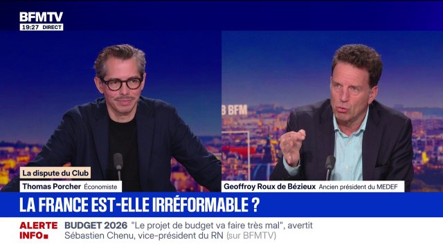 Hausse des faillites d'entreprises: Il y a une pesanteur énorme du climat politique qui pèse sur tous les acteurs économiques , s'inquiète Geoffroy Roux de Bézieux, ancien président du Medef