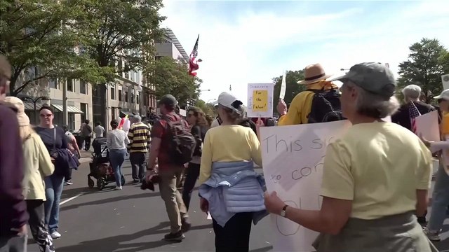 Thousands Take Over DC Streets in Fierce “No Kings” Anti-Trump Rally