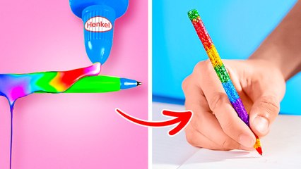 CUTE EPOXY RESIN AND 3D PEN JEWELRY || Homemade Ideas by 123GO!