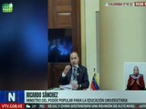 Ministro Ricardo Sánchez: Garantizamos el ingreso a la universidad y la educación inclusiva