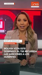 Bolivia vota este domingo: el TSE RECUERDA LAS SANCIONES a los ausentes