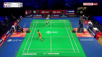 Le replay de la demie Lanier - Christie - Badminton