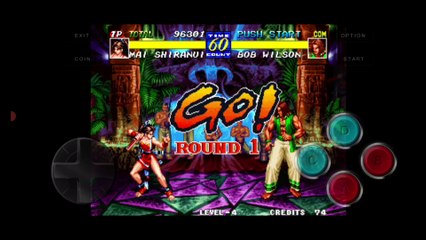 Fatal Fury 3 Mai Shiranui vs Bob Wilson Mai Shiranui é derrotada por Bob Wilson