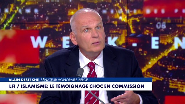 Alain Destexhe : «La machine étatique entretient ces groupes islamistes»