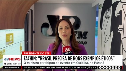 Fachin: “Brasil precisa de bons exemplos éticos”; João Belucci comenta