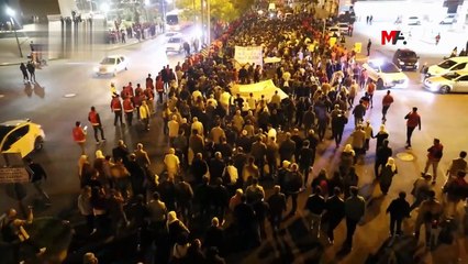 Diyarbakır'da 'Öcalan'a özgürlük' yürüyüşü: Polisi tehdit ettiler