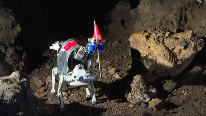 China Uses Robots To Simulate Moon Cave Exploration In Lava Tubes On Earth