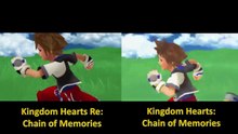 Comparing Kingdom Hearts Chain of Memories for PS2 and GBA (intro)