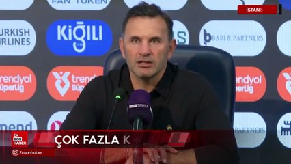 Okan Buruk'tan hakem eleştirisi