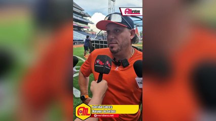 Impresiones de Asdrúbal Cabrera - Mánager de Caribes de Anzoátegui