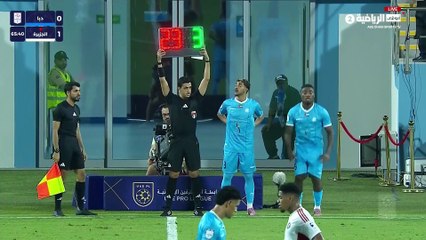 دوري أدنوك للمحترفين   دبا الفجيرة  الجزيرة  الاسبوع السادس الشوط الثاني 2025-10-18