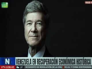 Economista Jeffrey Sachs: Lo que ocurre en Venezuela es un grito histórico de independencia
