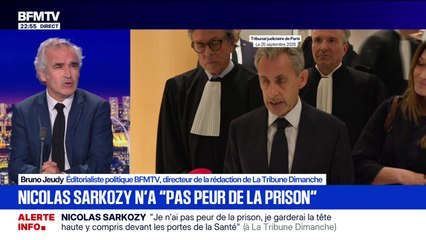 Nicolas Sarkozy n'a "pas peur de la prison" - 18/10