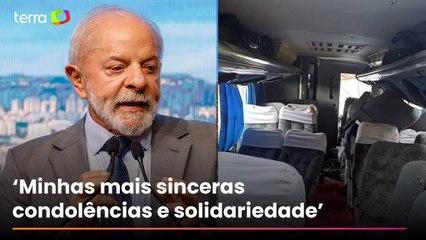 Lula lamenta acidente de ônibus que deixou ao menos 17 mortos em Pernambuco: ‘Sinceras condolências’