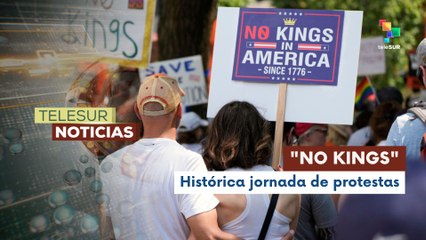 Multitudinarias protestas contra Trump recorren Estados Unidos