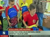 Trujillo | Entregan recuperada la Escuela Samuel Darío Maldonado en Isnotú