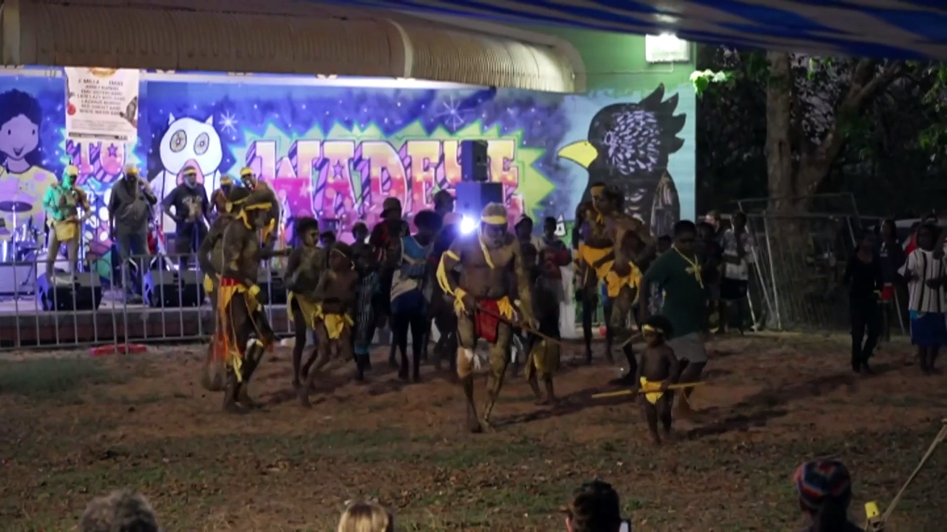 ⁣Remote NT community of Wadeye gather for cultural festival